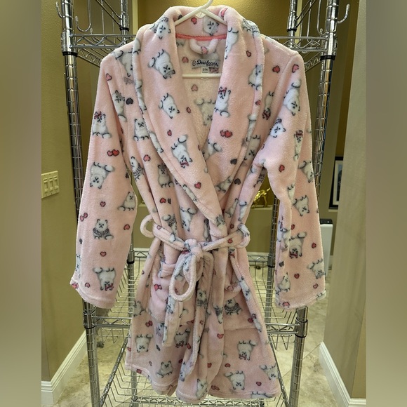 dearfoams Intimates & Sleepwear Dearfoams Pink Fluffy Robe With